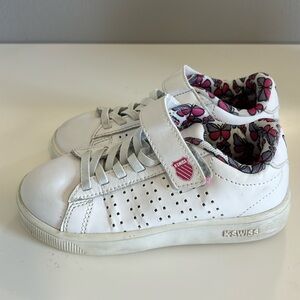 K Swiss Velcro butterfly sneakers size 11.5